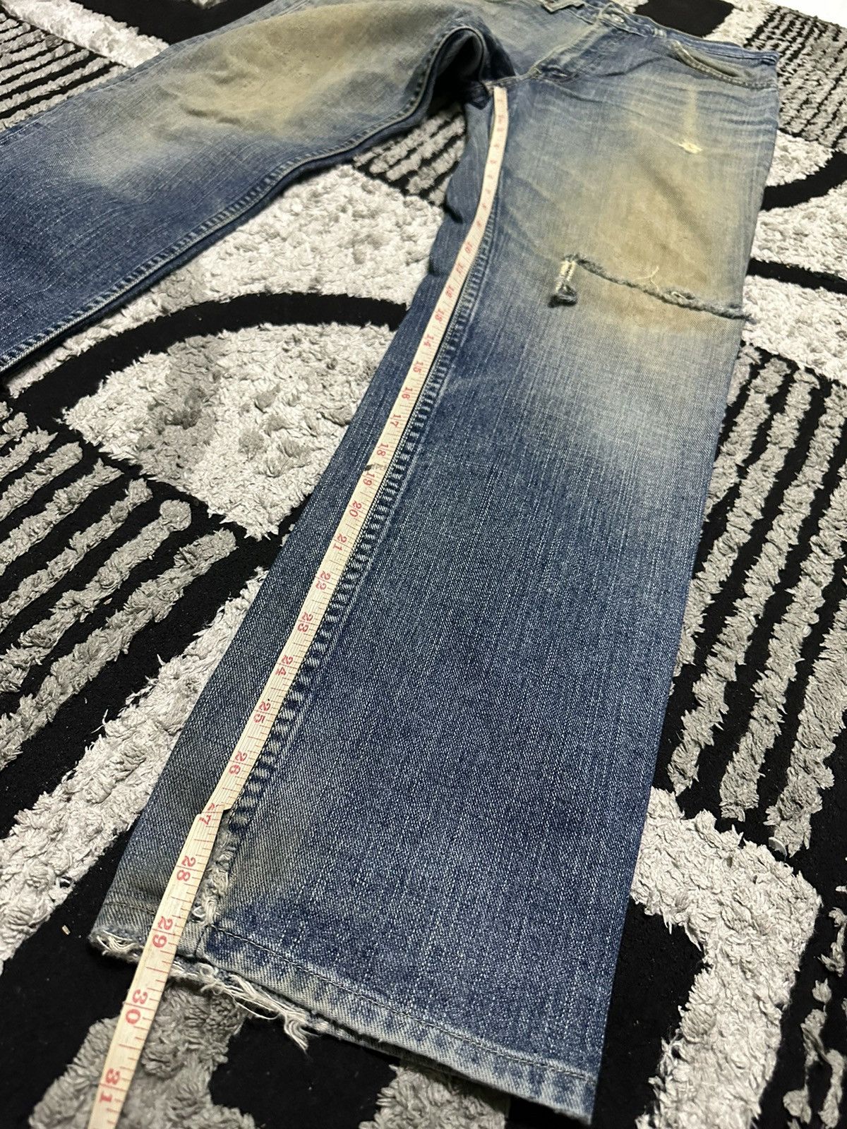 Levi's Vintage Levi’s 533 distressed jeans Size US 30 / EU 46 - 9 Thumbnail