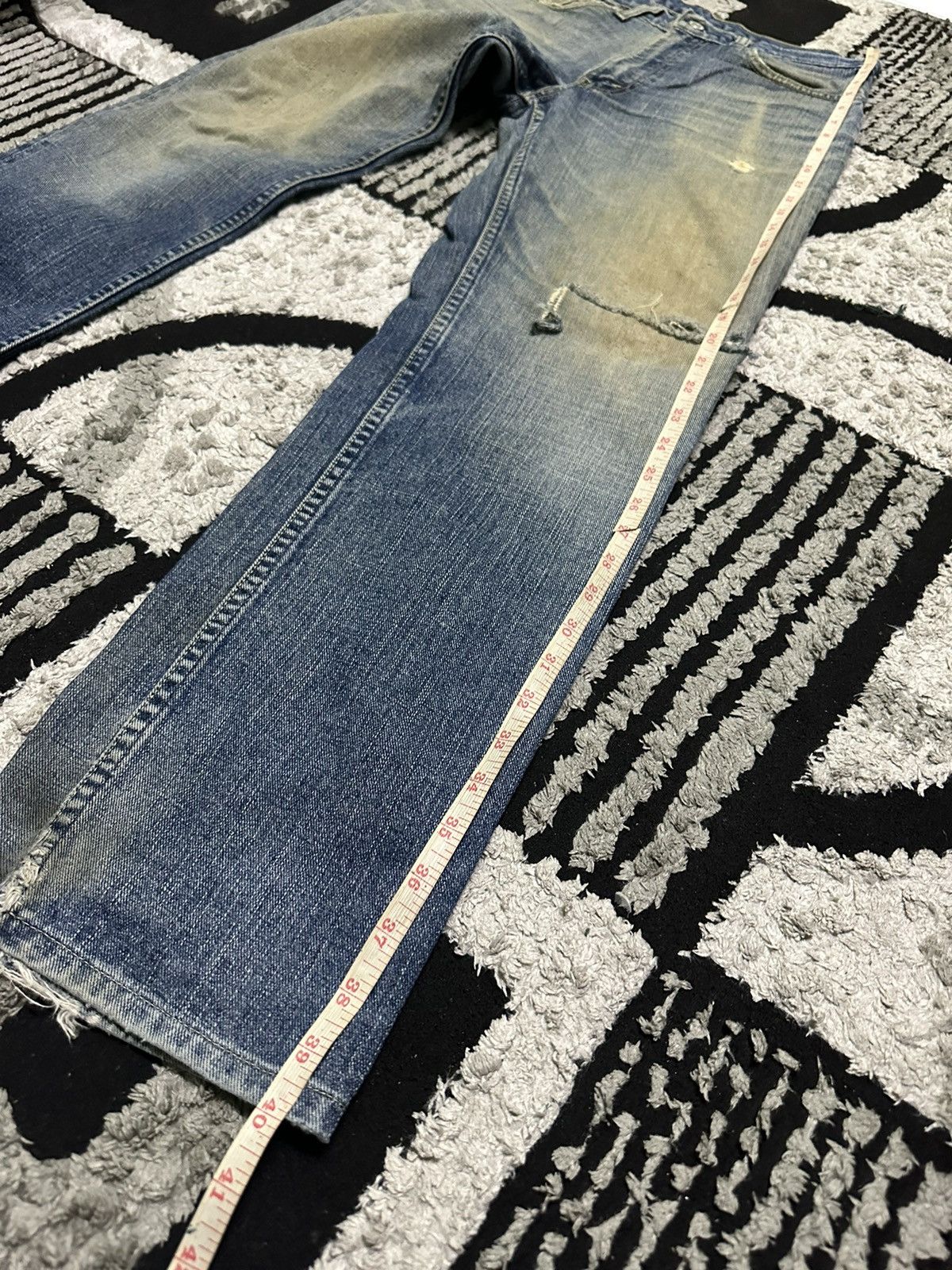 Levi's Vintage Levi’s 533 distressed jeans Size US 30 / EU 46 - 7 Thumbnail