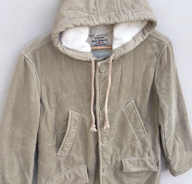 Polo Ralph Lauren Vtg Ralph Lauren Polo Jeans Corduroy Long Jacket/Parkas Size US M / EU 48-50 / 2 - 7 Thumbnail