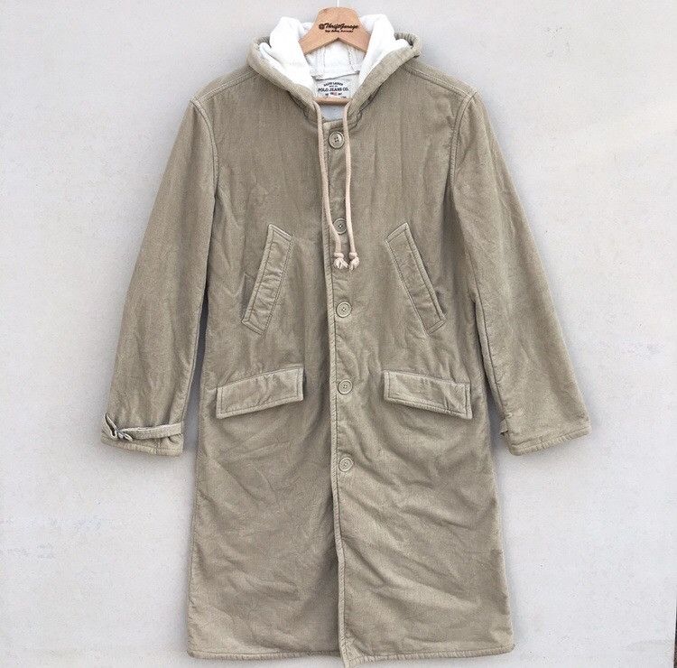 Polo Ralph Lauren Vtg Ralph Lauren Polo Jeans Corduroy Long Jacket/Parkas Size US M / EU 48-50 / 2 - 2 Thumbnail