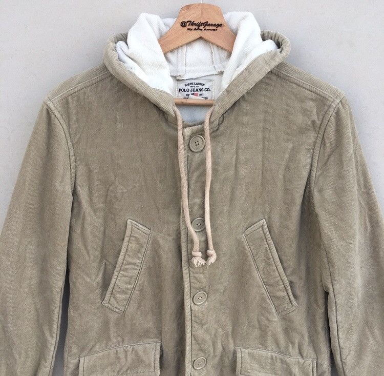 Polo Ralph Lauren Vtg Ralph Lauren Polo Jeans Corduroy Long Jacket/Parkas Size US M / EU 48-50 / 2 - 3 Thumbnail