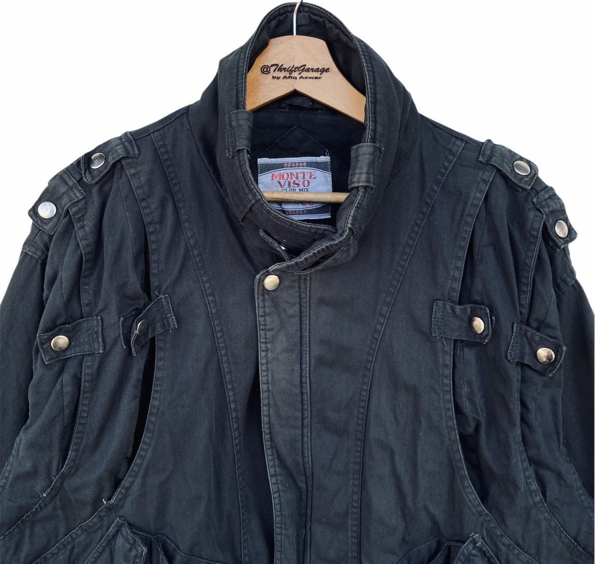 Japanese Brand Rare Iconic Tactical Military Bondage Parachute Jacket Size US M / EU 48-50 / 2 - 3 Thumbnail