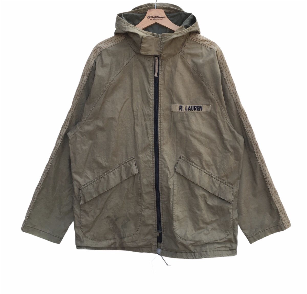 Polo Ralph Lauren Vtg Polo Jeans Ralph Lauren Military Camo Sidetape Jacket Size US M / EU 48-50 / 2 - 1 Thumbnail