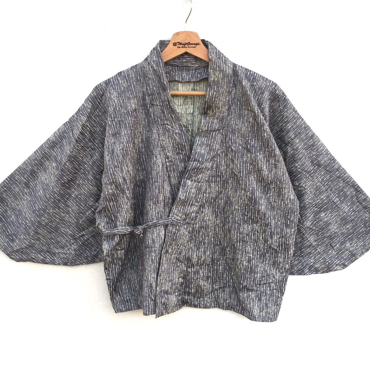 Japanese Brand Vintage Camo Haori Noragi Japanese Kimono Wrap Style Size US L / EU 52-54 / 3 - 1 Thumbnail
