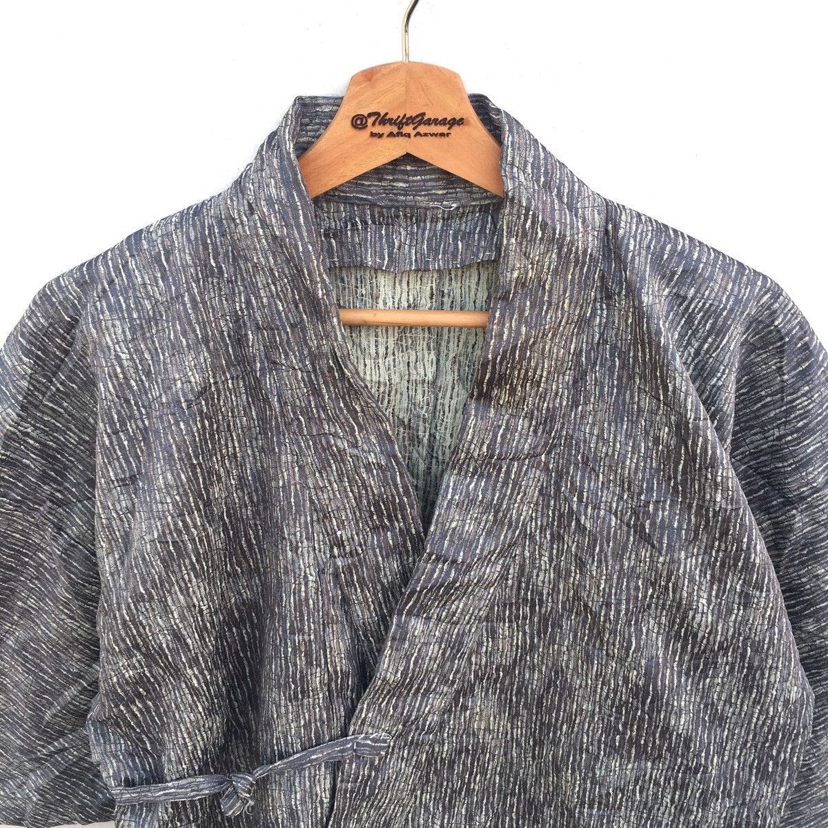 Japanese Brand Vintage Camo Haori Noragi Japanese Kimono Wrap Style Size US L / EU 52-54 / 3 - 2 Thumbnail