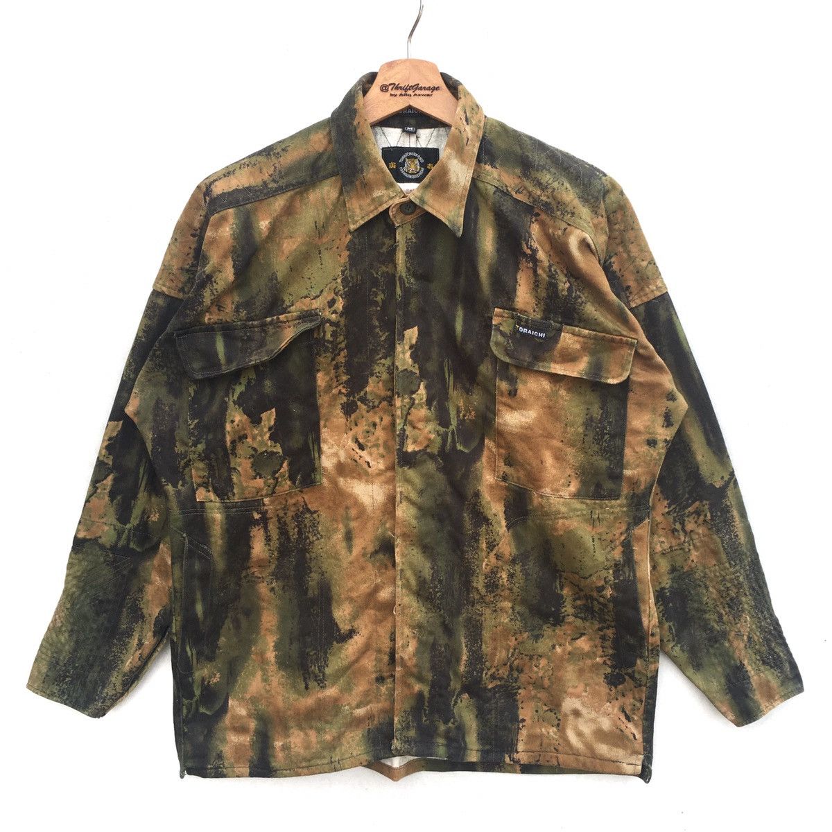 Workwear TieDye Camouflage Jacket Inspired Histeric Glamour