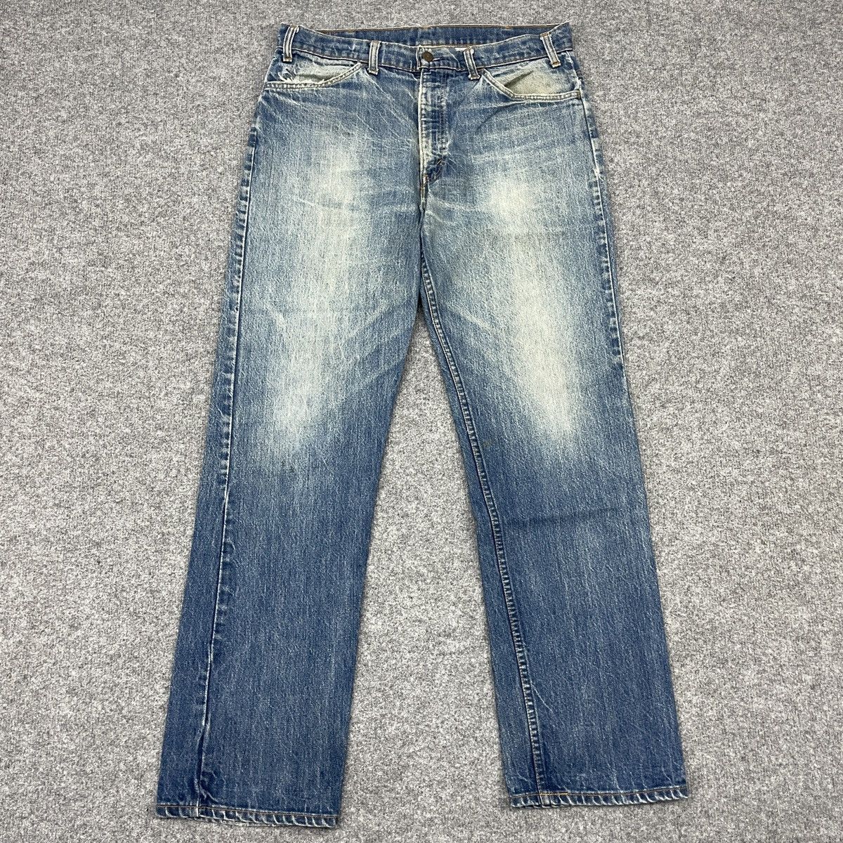 Levi's × Vintage Vintage Levi's 515 Oren Tab Faded Jeans -wc161 Size US 35 - 1 Thumbnail