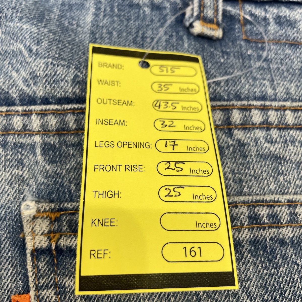 Levi's × Vintage Vintage Levi's 515 Oren Tab Faded Jeans -wc161 Size US 35 - 13 Thumbnail