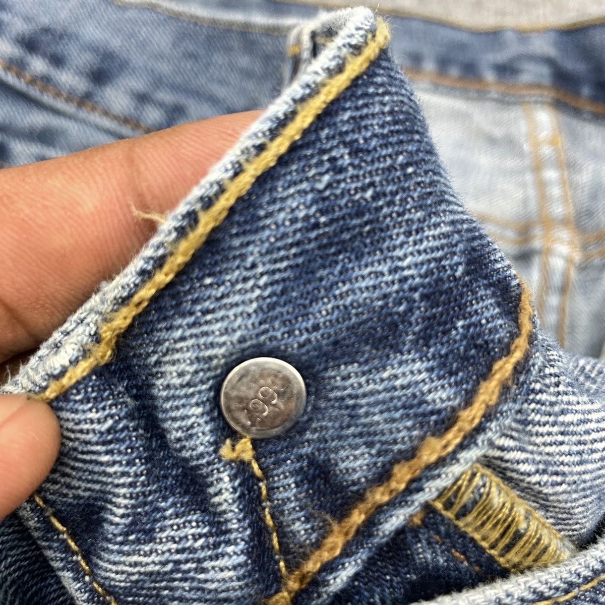 Levi's × Vintage Vintage Levi's 501 Faded Jeans -wc168 Size US 38 / EU 54 - 4 Thumbnail