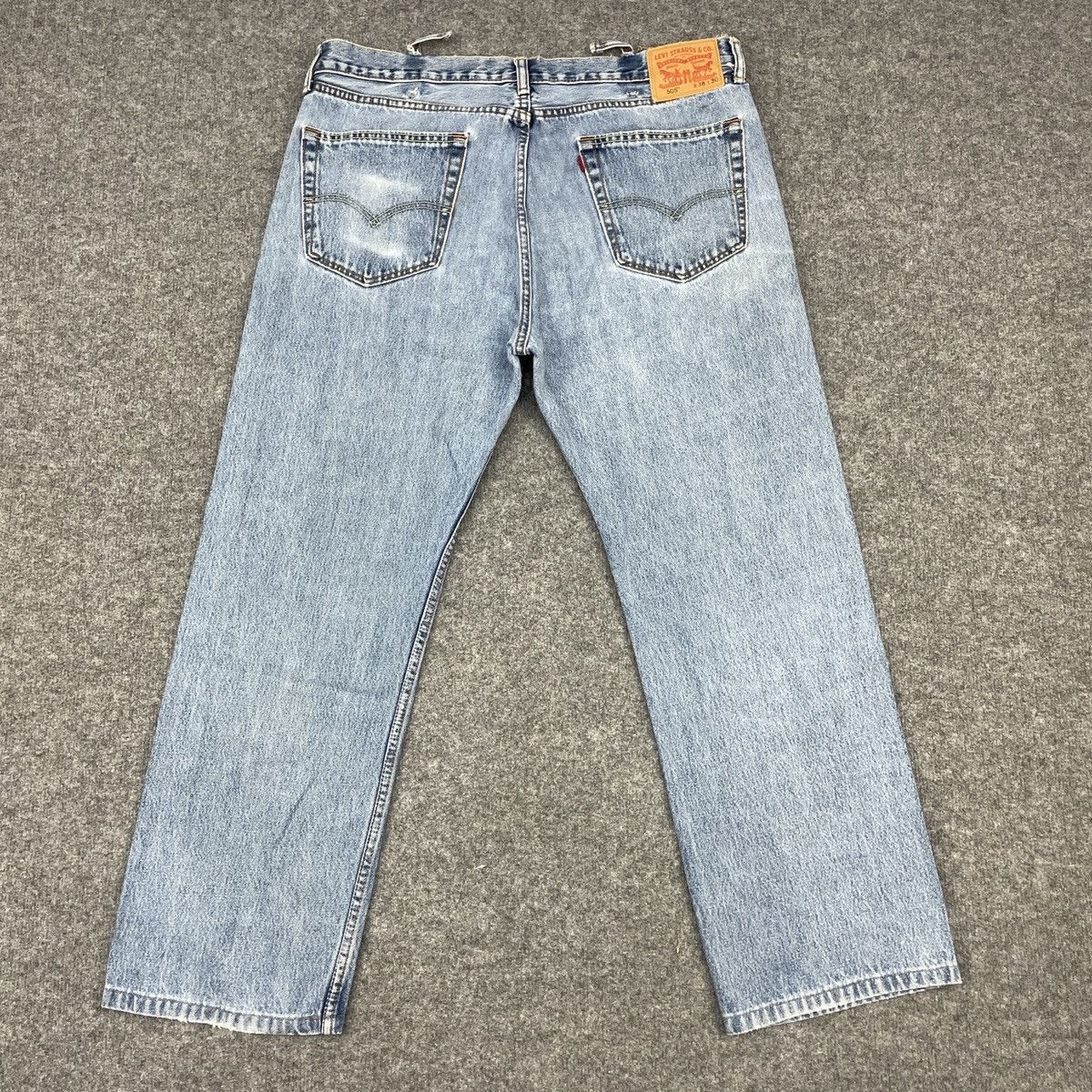 Levi's × Vintage Vintage Levi's 505 Light Blue Wash -wc157 Size US 38 / EU 54 - 2 Thumbnail