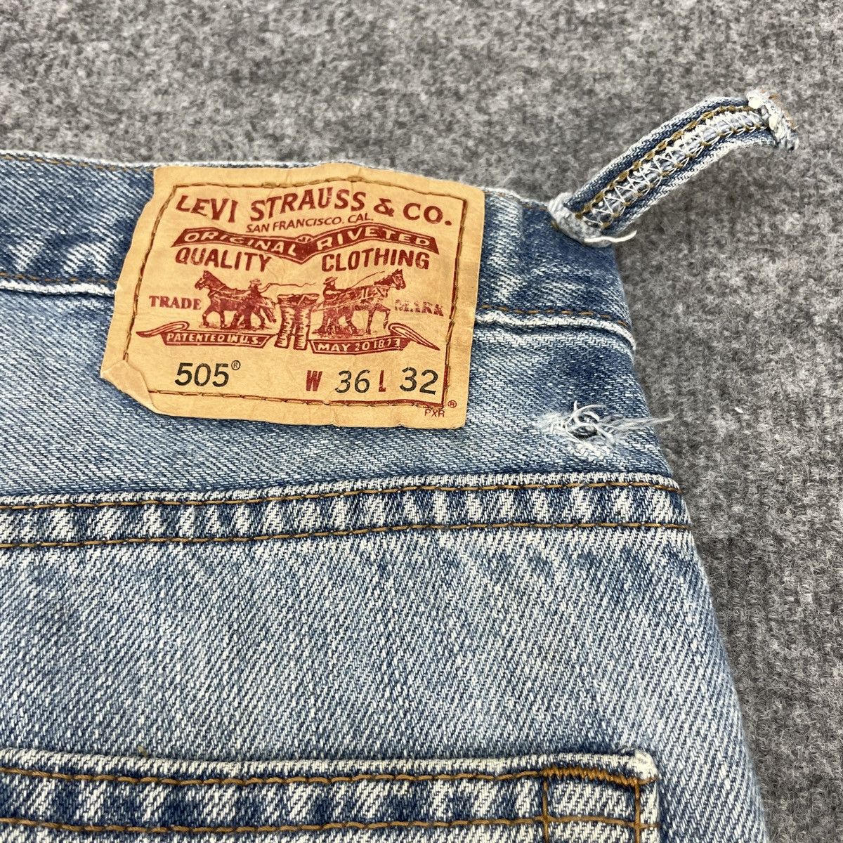 Levi's × Vintage Vintage levi's 505 Light Blue Wash -wc156 Size US 36 / EU 52 - 14 Thumbnail