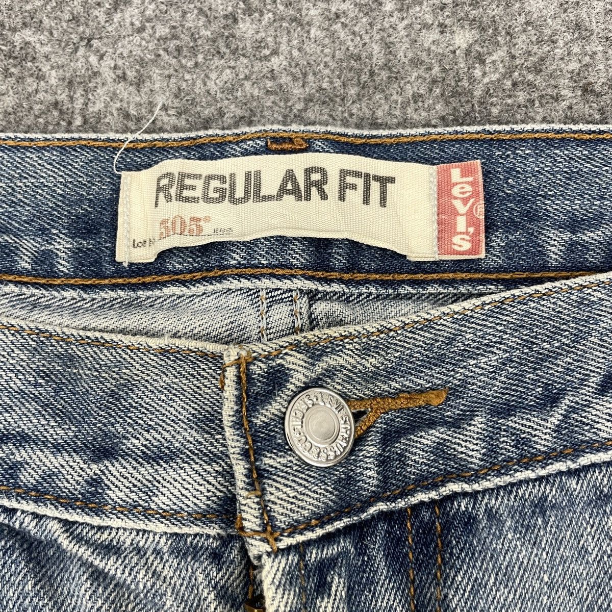 Levi's × Vintage Vintage levi's 505 Light Blue Wash -wc156 Size US 36 / EU 52 - 7 Thumbnail
