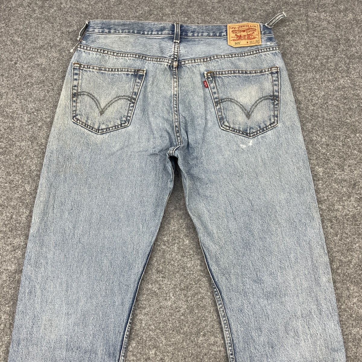 Levi's × Vintage Vintage levi's 505 Light Blue Wash -wc156 Size US 36 / EU 52 - 4 Thumbnail