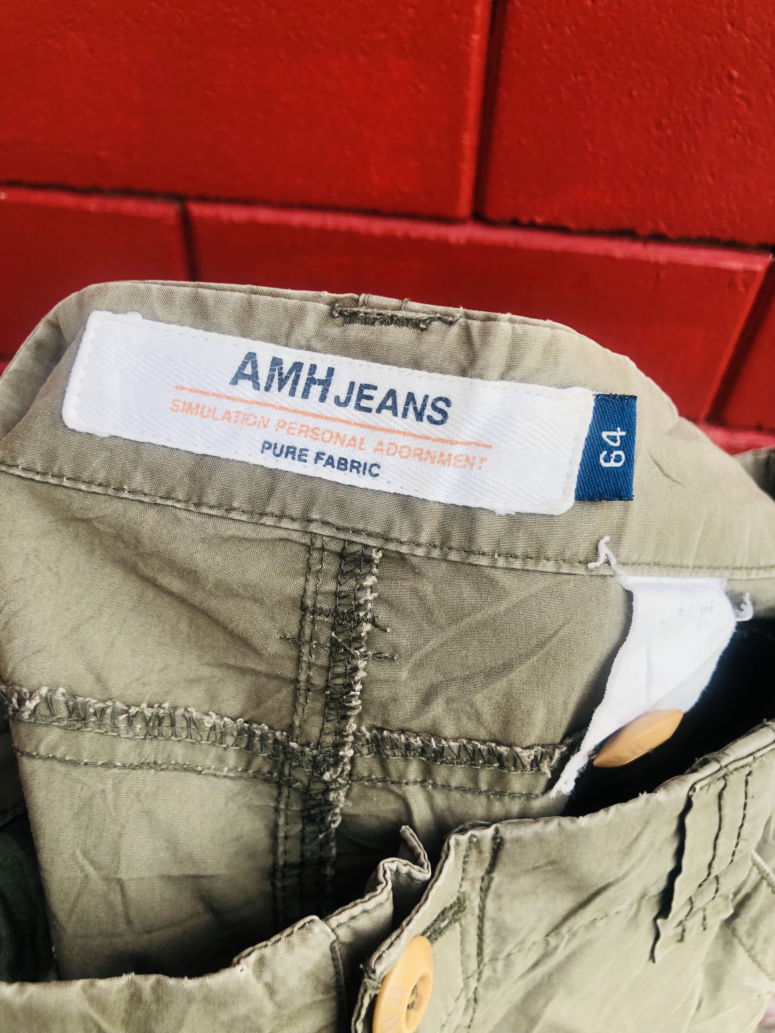Japanese Brand × Vintage Vintage AMH Japanese Designer Fashion Style Size US 30 / EU 46 - 8 Thumbnail