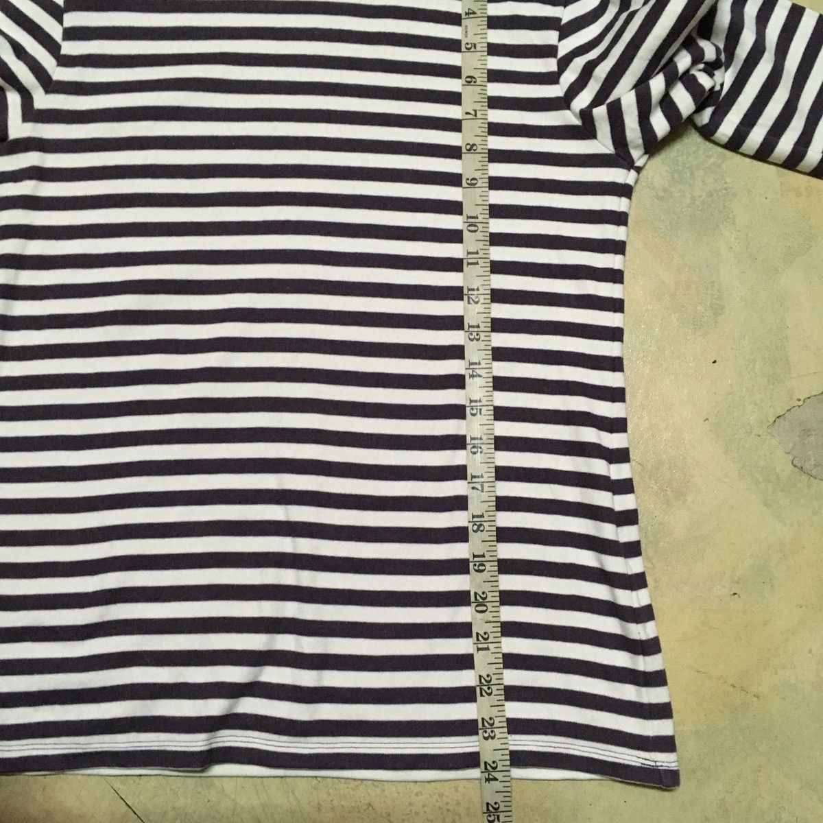 Japanese Brand Japanese Brand Stripes Shirt Turtleneck Kurt Cobain Size US S / EU 44-46 / 1 - 3 Thumbnail