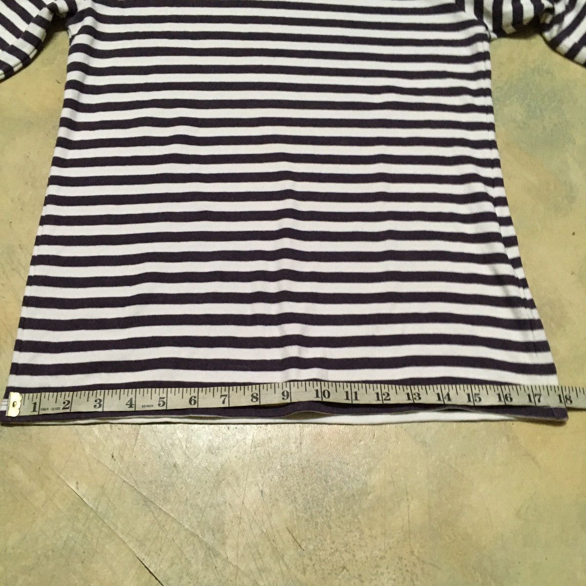Japanese Brand Japanese Brand Stripes Shirt Turtleneck Kurt Cobain Size US S / EU 44-46 / 1 - 4 Thumbnail