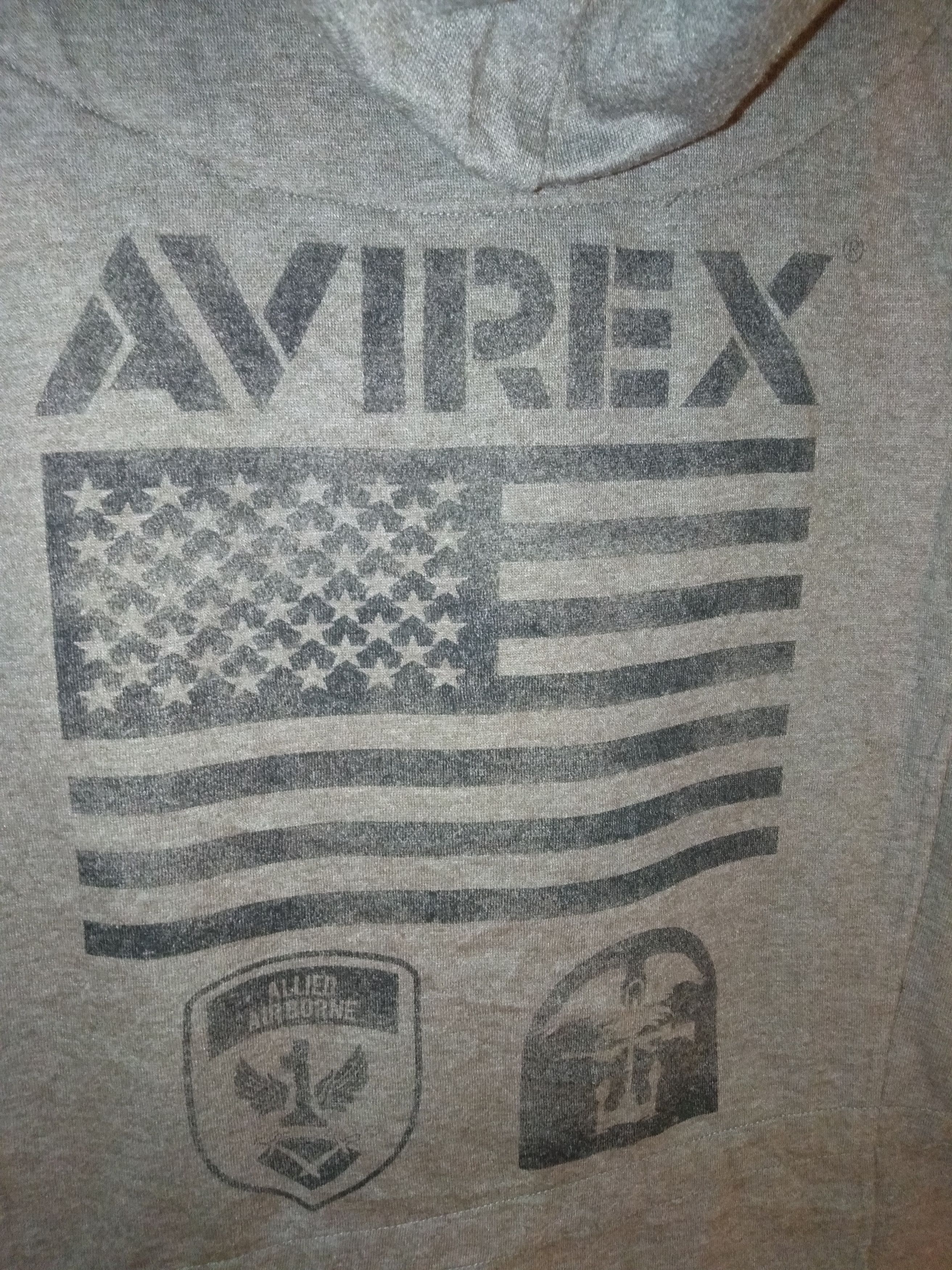 Avirex AVIREX MILITARY HOODIE JACKET Size US L / EU 52-54 / 3 - 3 Thumbnail