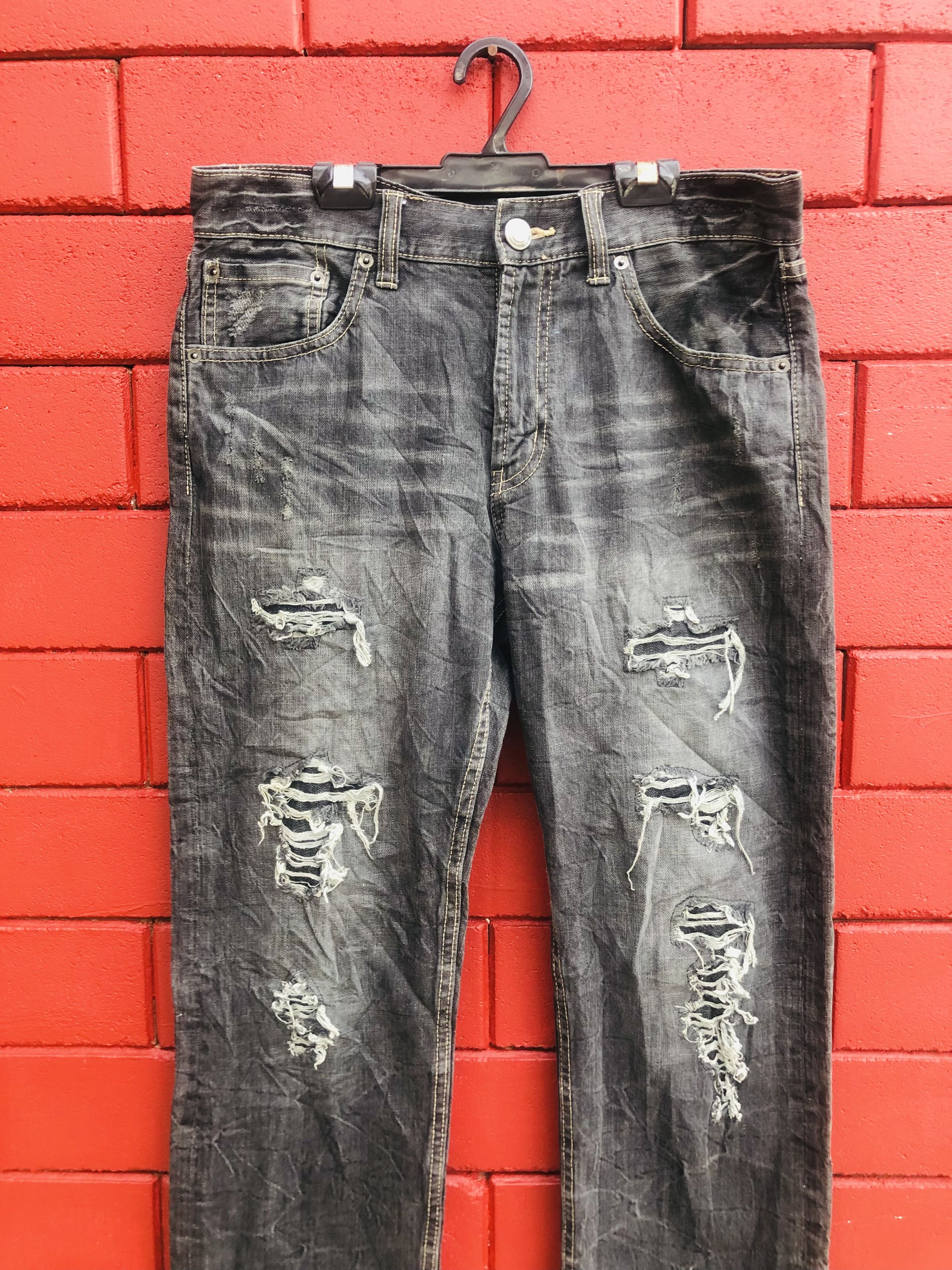 Japanese Brand × Vintage Vintage Japanese Distressed Designer Fashion Style Size US 31 - 3 Thumbnail