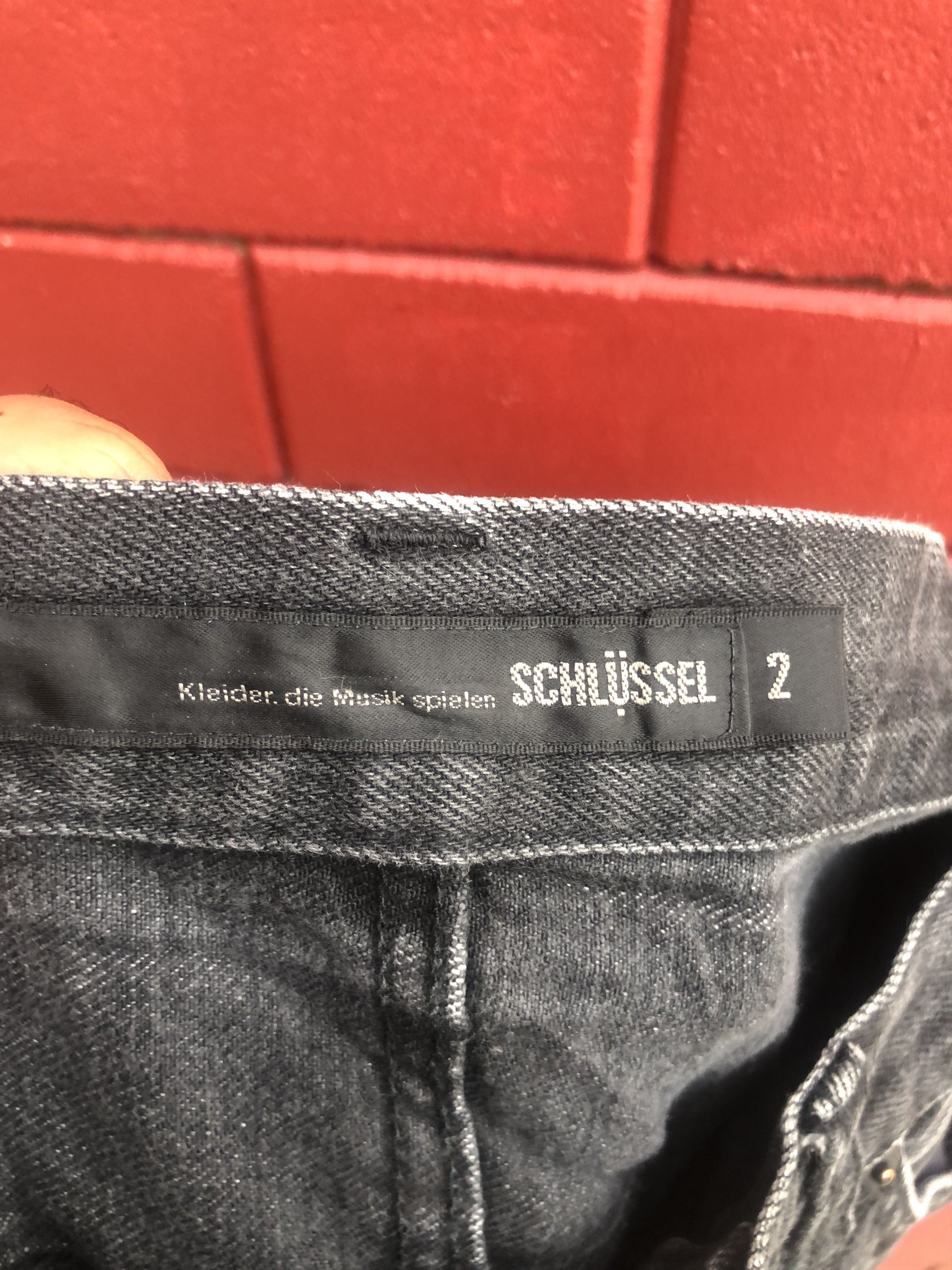 Japanese Brand × Vintage Vintage Schlussel Japanese Designer Fashion Style Size US 30 / EU 46 - 9 Thumbnail