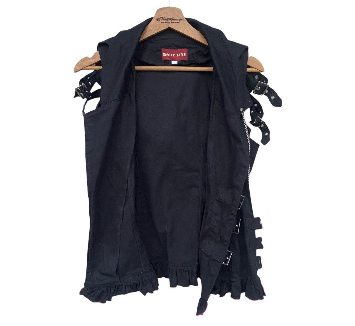 Le Grande Bleu (L.G.B.) Rare‼️Demonic Buckles/Bondage Double Collar Punk Vest Size US L / EU 52-54 / 3 - 10 Thumbnail