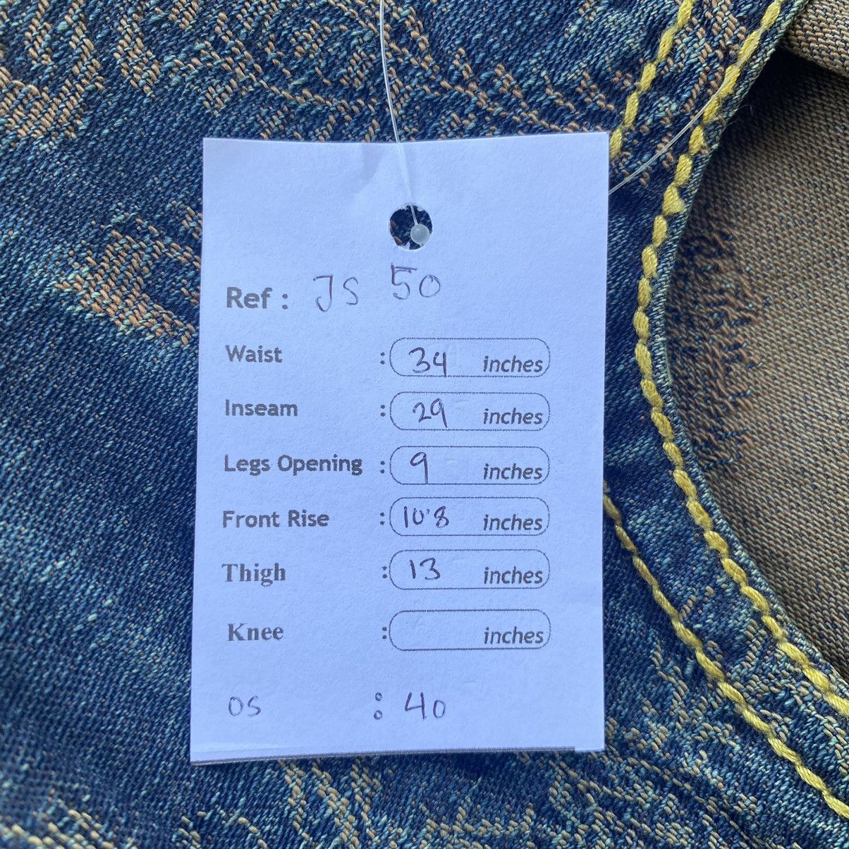 Japanese Brand Japanese brand phoenix all over embroidery baggy jeans Size US 34 / EU 50 - 15 Thumbnail