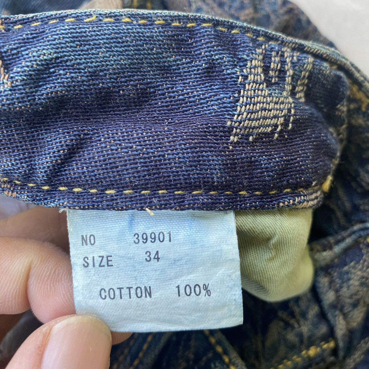 Japanese Brand Japanese brand phoenix all over embroidery baggy jeans Size US 34 / EU 50 - 12 Thumbnail
