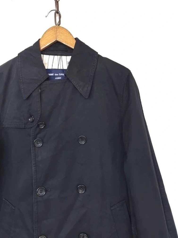 Comme des Garcons Homme Plus ⏰Vintage Comme Des Garcons Homme Plus Trench Coat Jacket Size US S / EU 44-46 / 1 - 4 Thumbnail