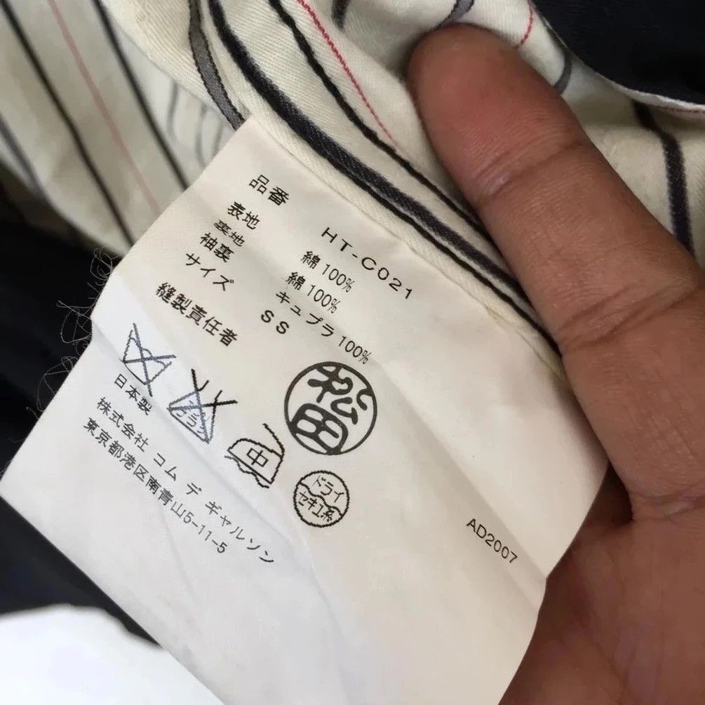 Comme des Garcons Homme Plus ⏰Vintage Comme Des Garcons Homme Plus Trench Coat Jacket Size US S / EU 44-46 / 1 - 9 Thumbnail