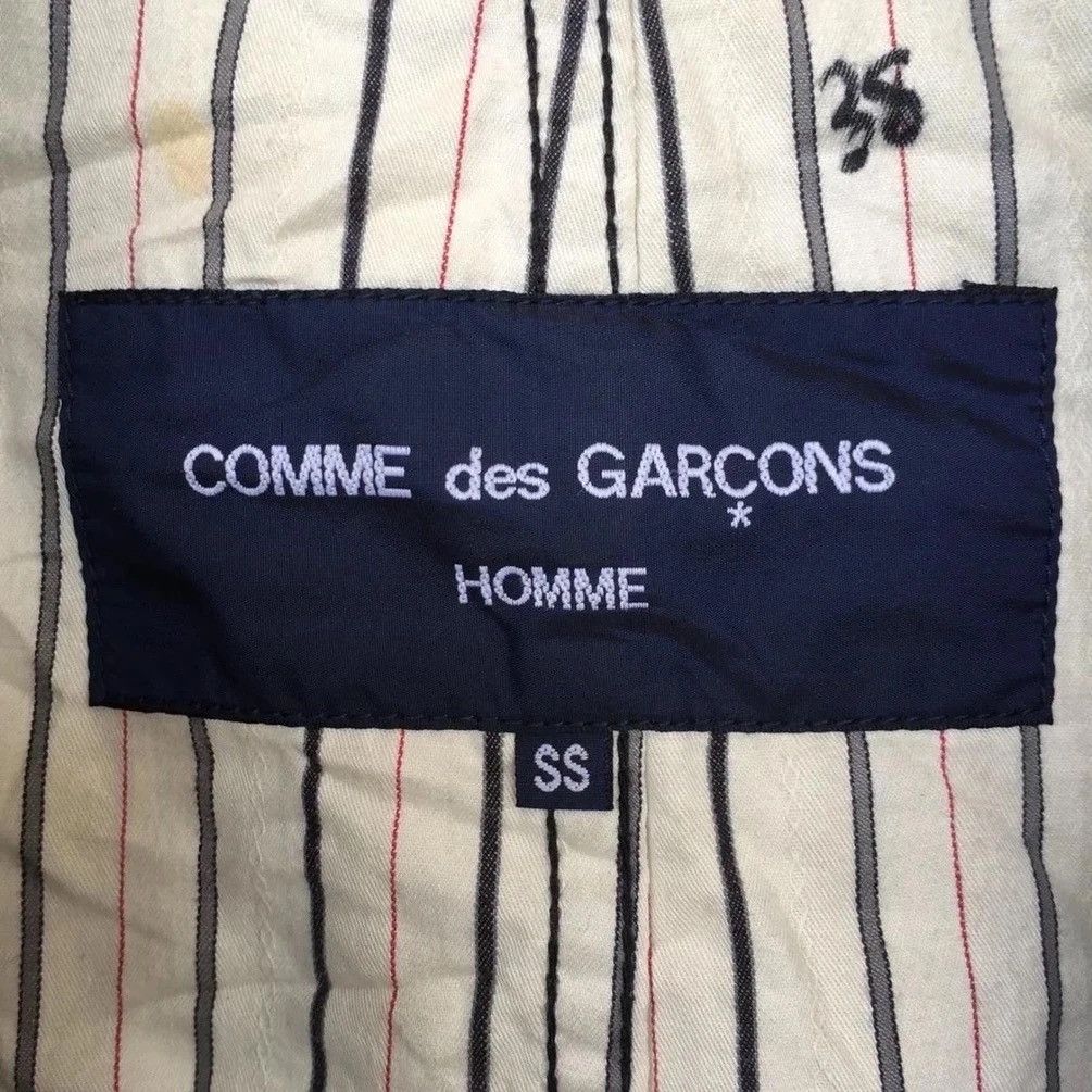 Comme des Garcons Homme Plus ⏰Vintage Comme Des Garcons Homme Plus Trench Coat Jacket Size US S / EU 44-46 / 1 - 8 Thumbnail