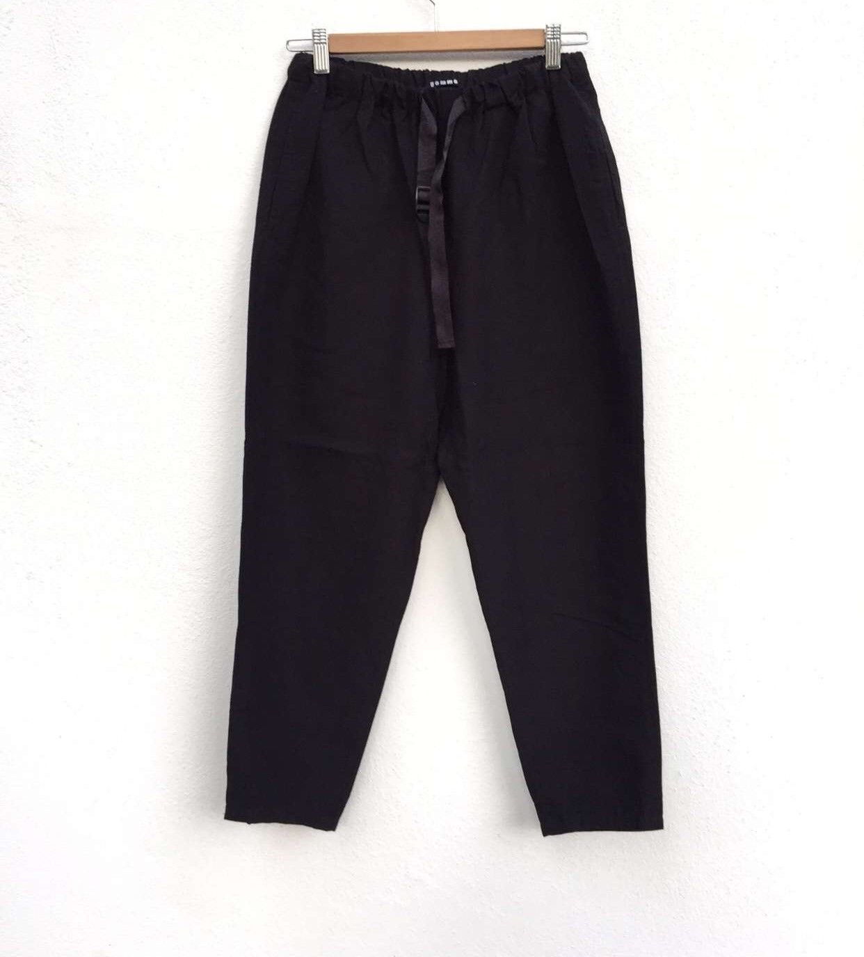 image of Comme Des Garcons x Gomme Homme Vintage Gomme Homme Sweatpant in Black, Men's (Size 30)