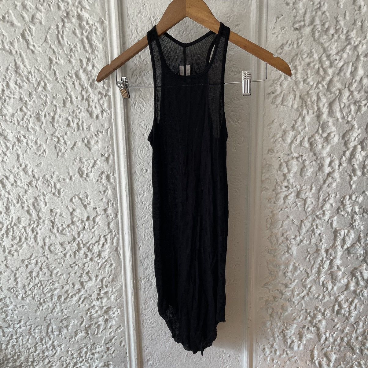 Rick Owens Black Tank Top size 38