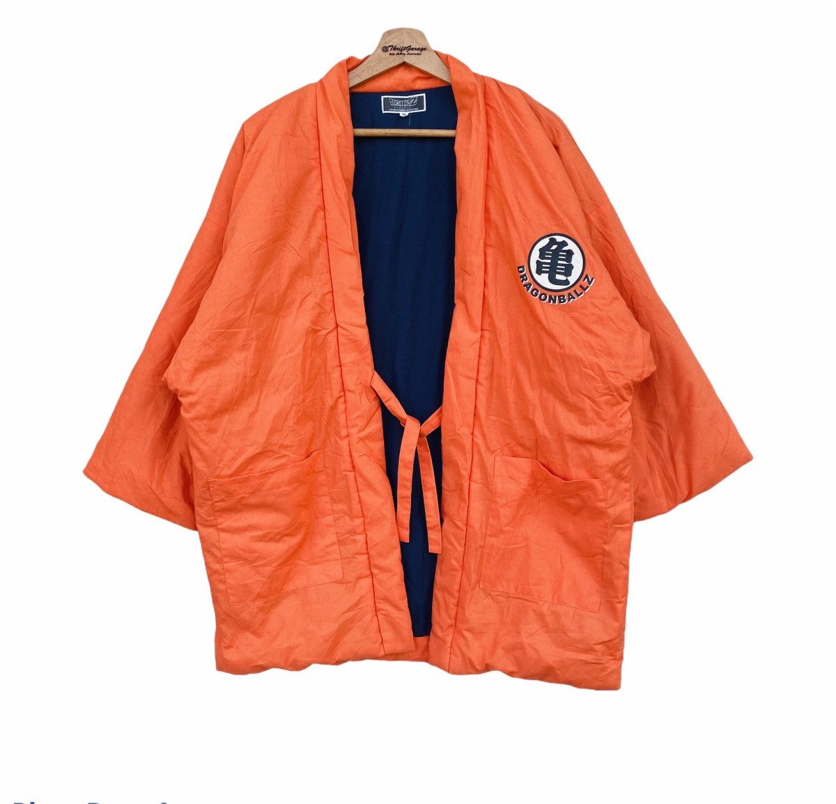 Vintage Vintage Sanjuro Hanten Dragonball Z Big Logo Padded Kimono Size US M / EU 48-50 / 2 - 1 Thumbnail