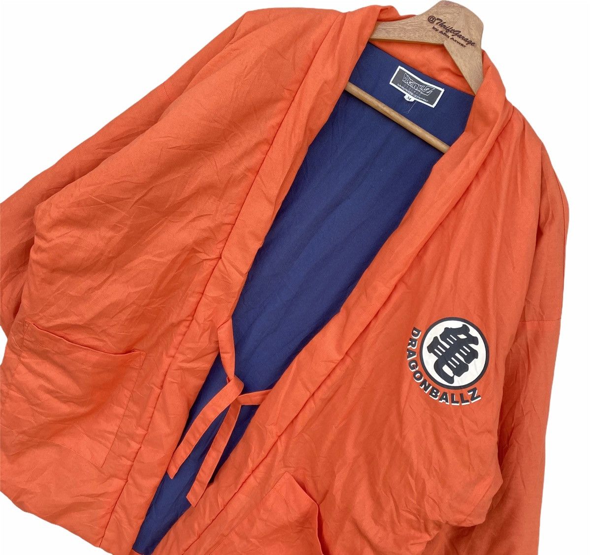 Vintage Vintage Sanjuro Hanten Dragonball Z Big Logo Padded Kimono Size US M / EU 48-50 / 2 - 4 Thumbnail