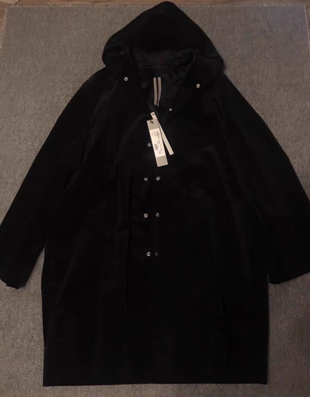 Rick Owens Rick Owens ro long sleeve wizard hat black coat Size US M / EU 48-50 / 2 - 3 Thumbnail