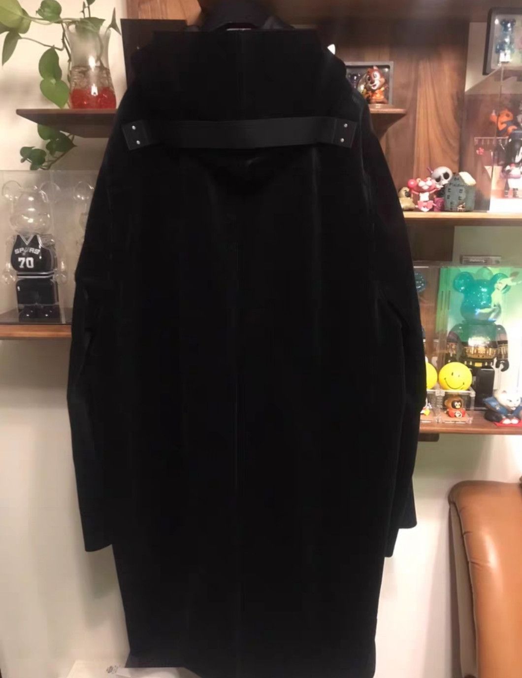 Rick Owens Rick Owens ro long sleeve wizard hat black coat Size US M / EU 48-50 / 2 - 2 Thumbnail