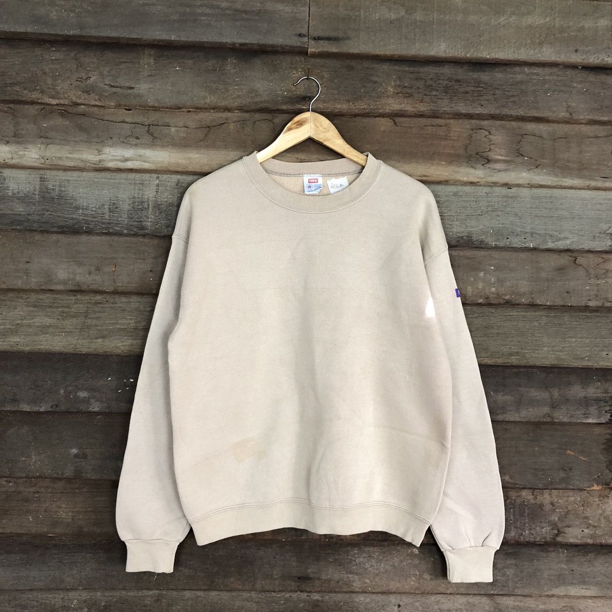 Edwin Edwin vintage Cream Sweatshirt #406B Size US L / EU 52-54 / 3 - 3 Thumbnail