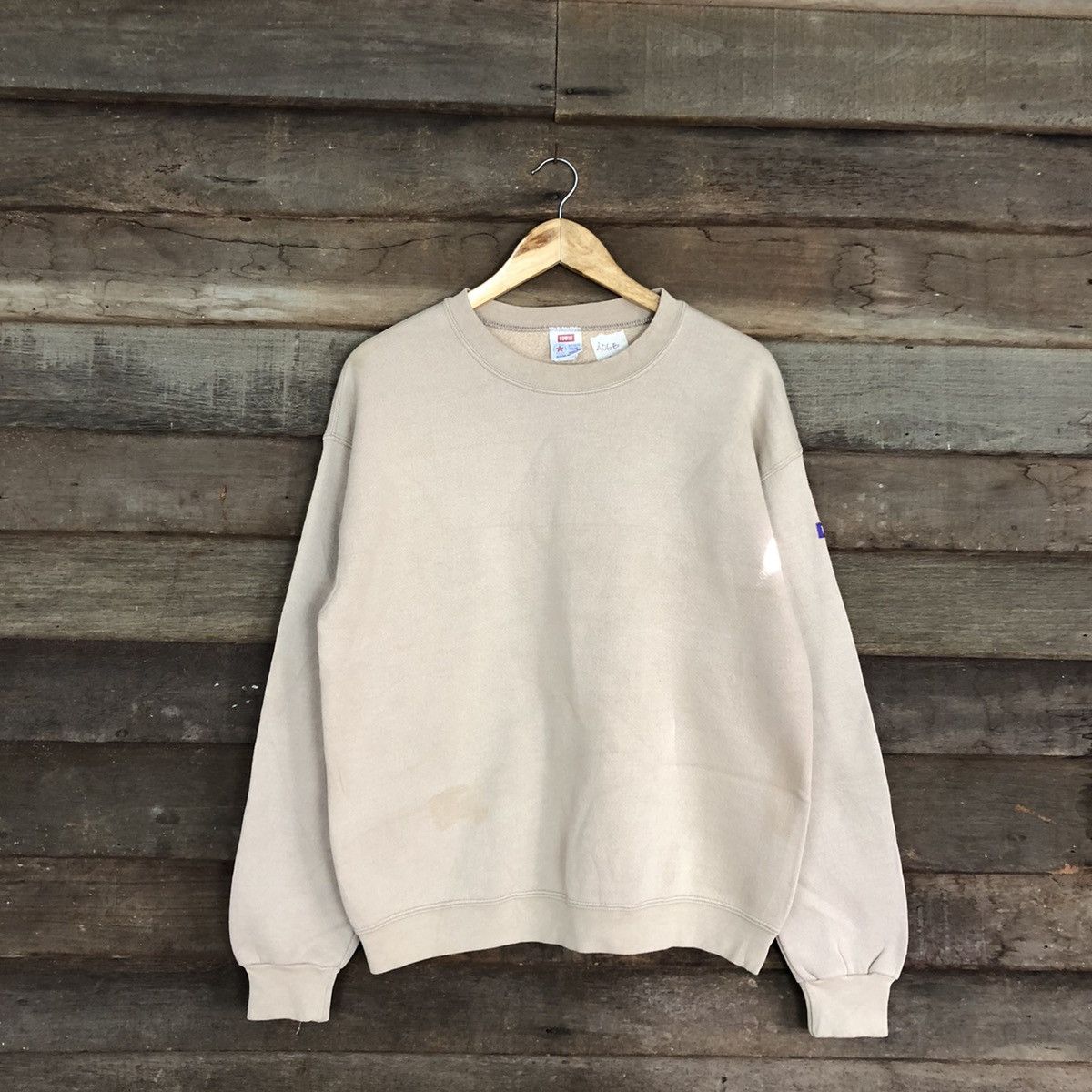 Edwin Edwin vintage Cream Sweatshirt #406B Size US L / EU 52-54 / 3 - 1 Thumbnail