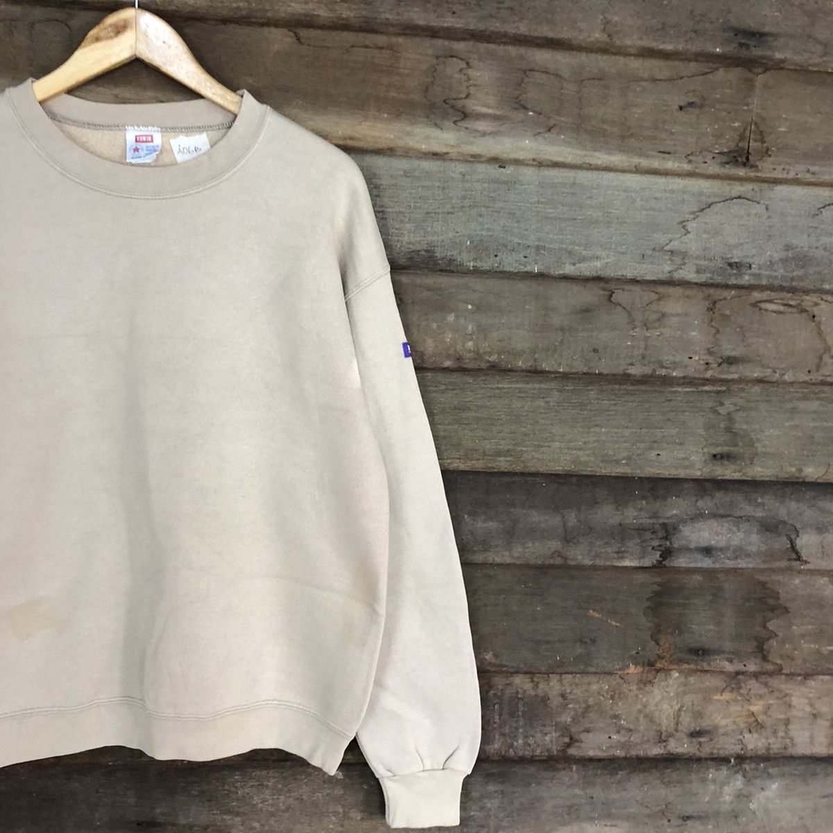 Edwin Edwin vintage Cream Sweatshirt #406B Size US L / EU 52-54 / 3 - 5 Thumbnail