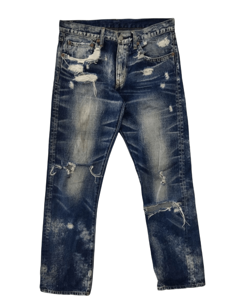 Japanese Brand Vintage RNA The Alternative Syndrome Distressed Jeans Size US 31 - 1 Thumbnail
