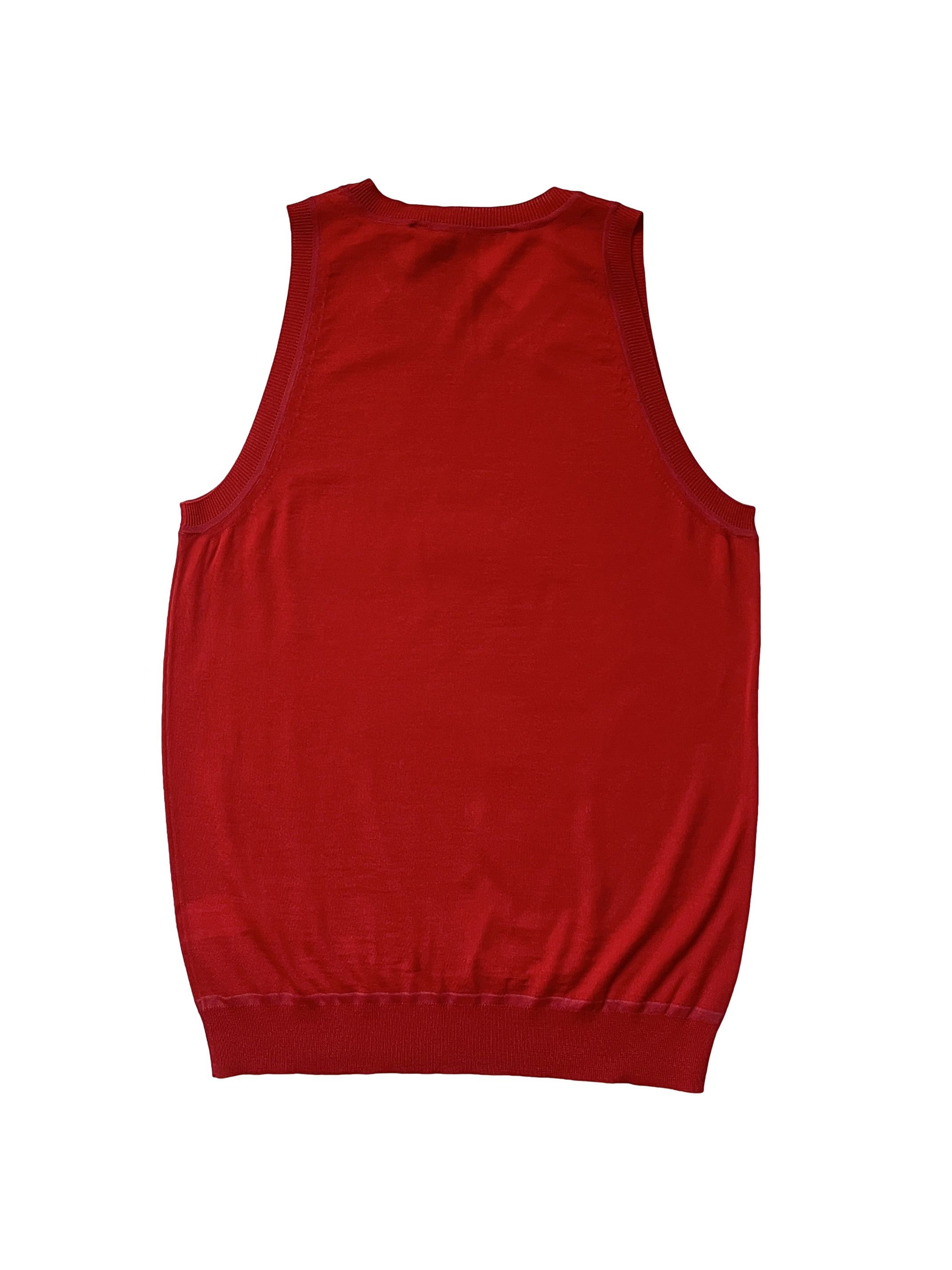 Kiko Kostadinov ⚡️QUICK SALE⚡️Kiko Kostadinov Mackintosh Red Knit Tank Size US S / EU 44-46 / 1 - 2 Thumbnail