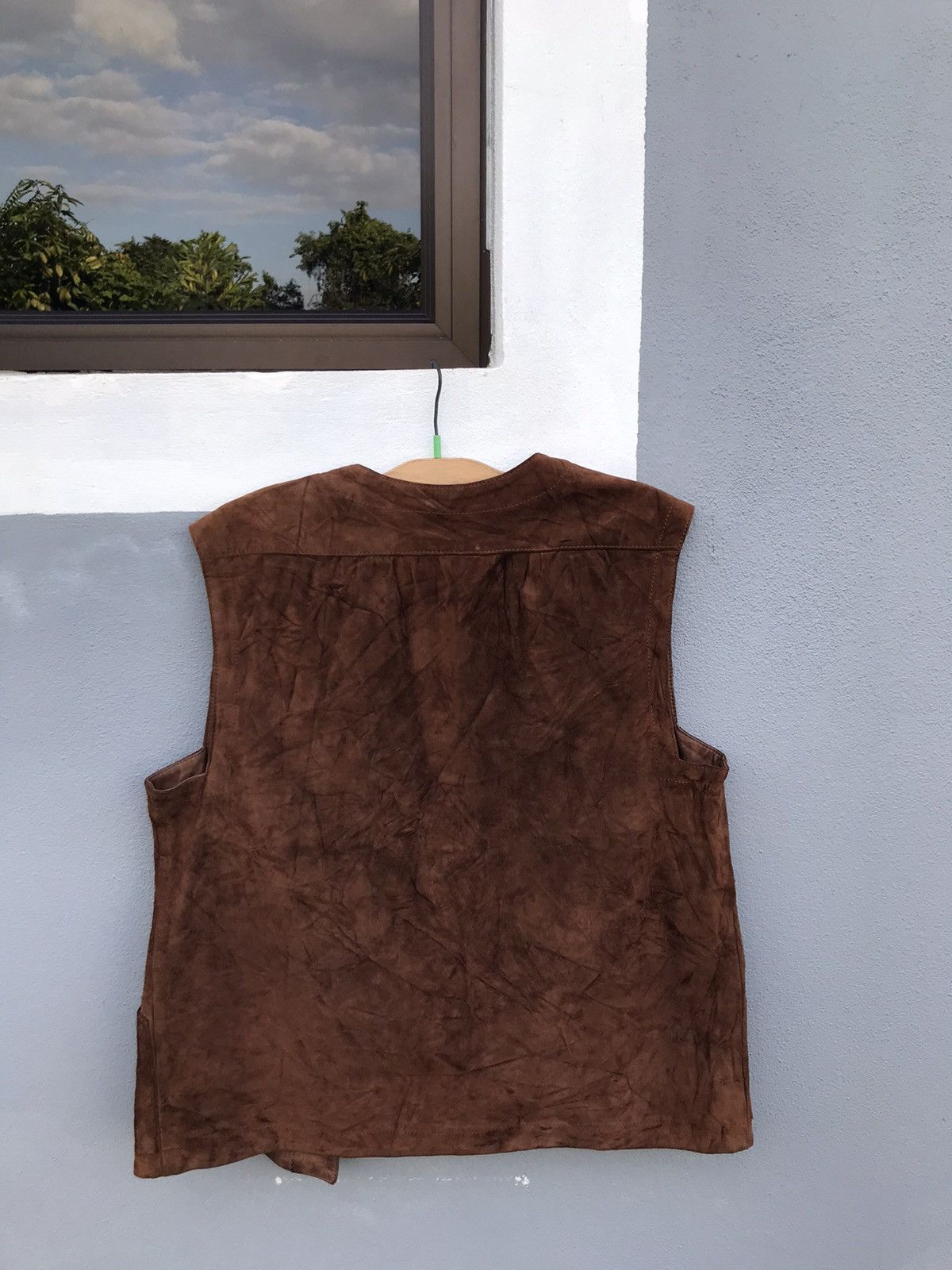 Japanese Brand Vintage Leather vest Size US S / EU 44-46 / 1 - 2 Thumbnail