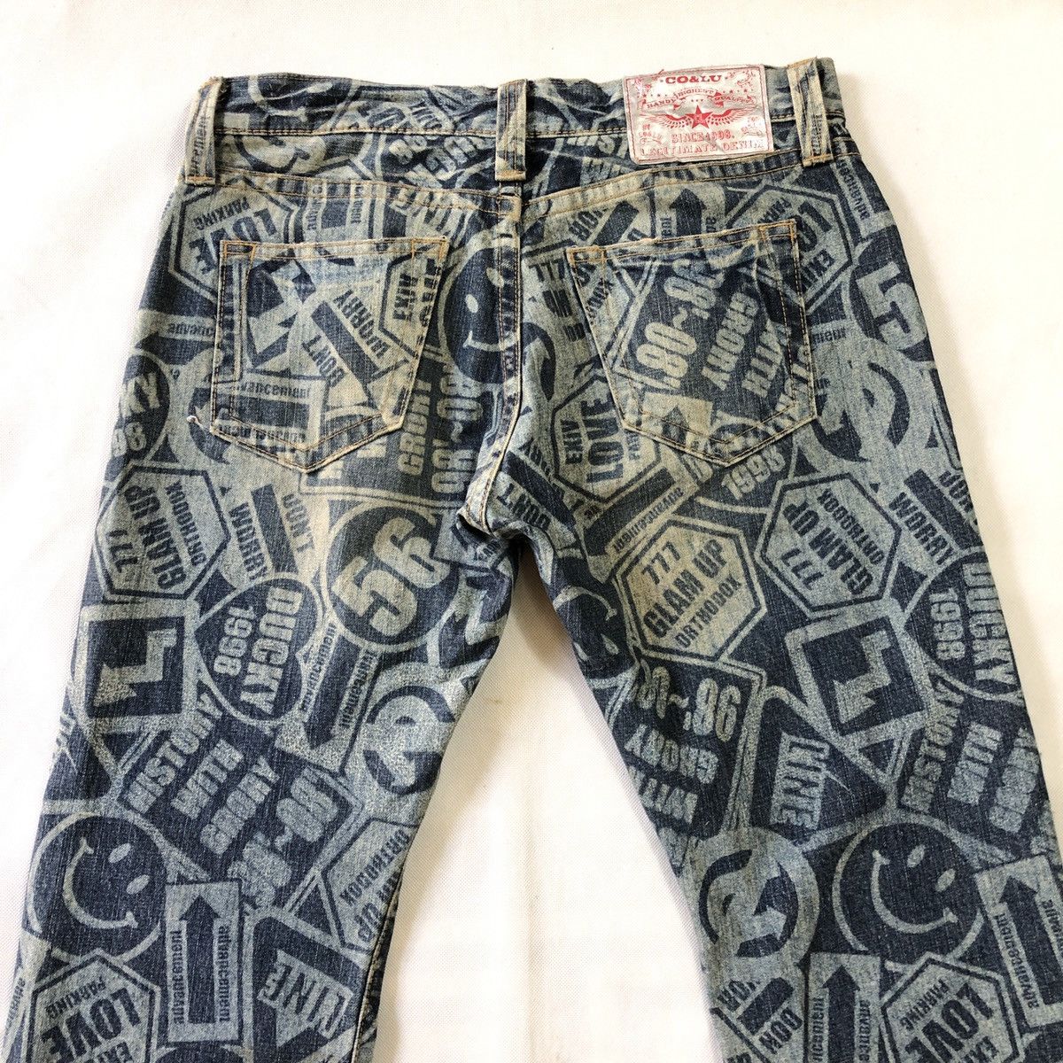 Japanese Brand Hysteric Design Co & Lu Overprint Pant Size US 31 - 8 Thumbnail