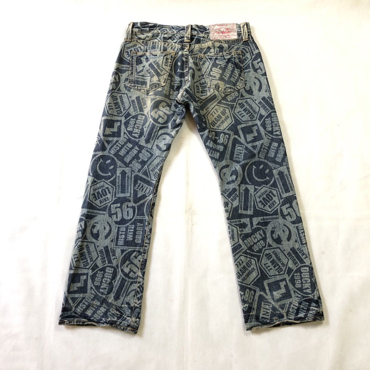 Japanese Brand Hysteric Design Co & Lu Overprint Pant Size US 31 - 2 Thumbnail