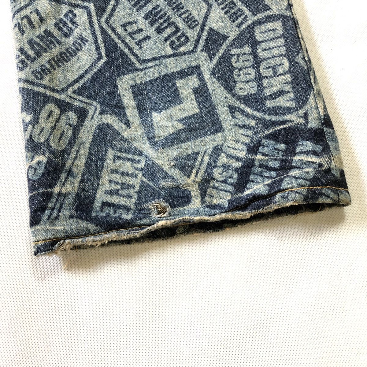 Japanese Brand Hysteric Design Co & Lu Overprint Pant Size US 31 - 10 Thumbnail
