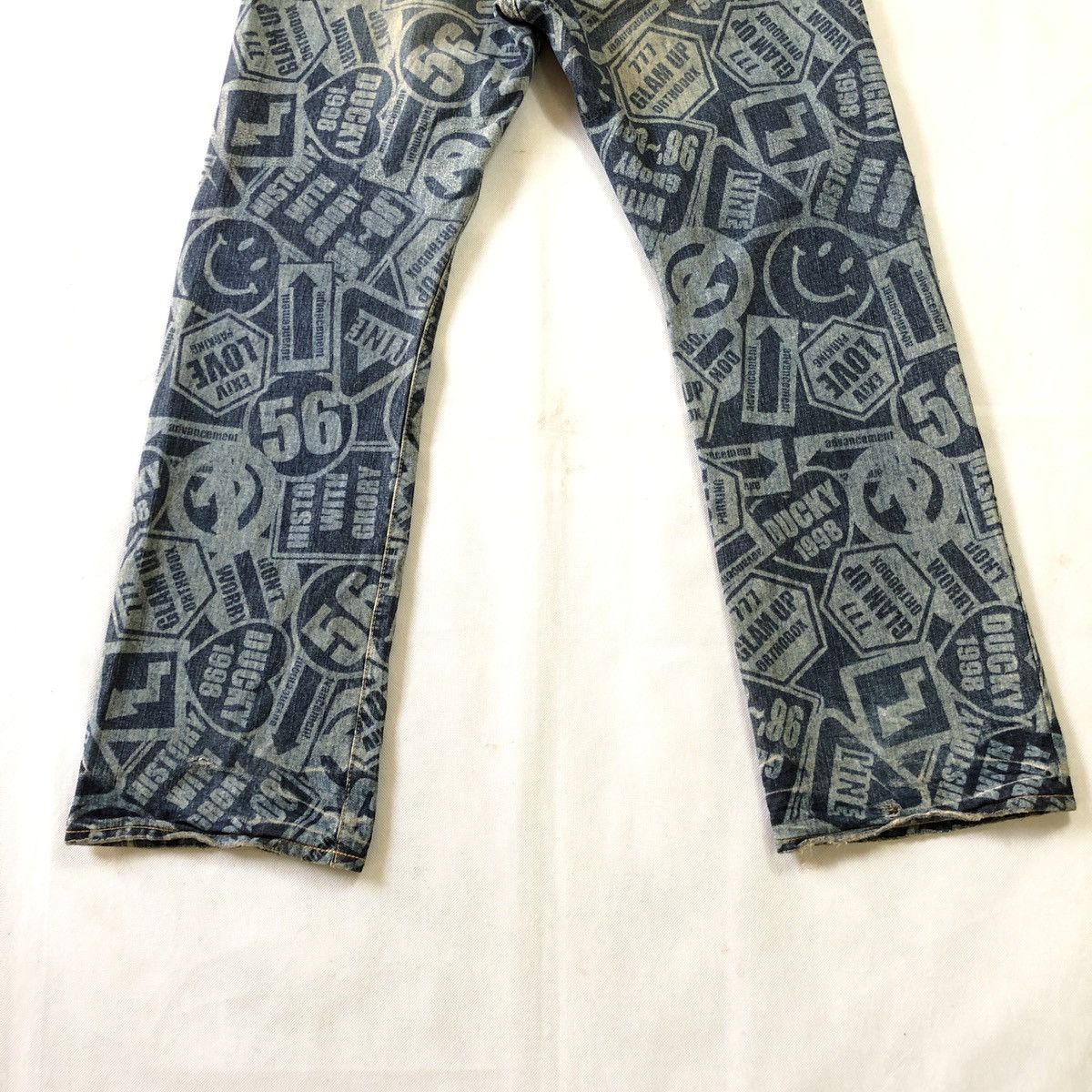Japanese Brand Hysteric Design Co & Lu Overprint Pant Size US 31 - 9 Thumbnail