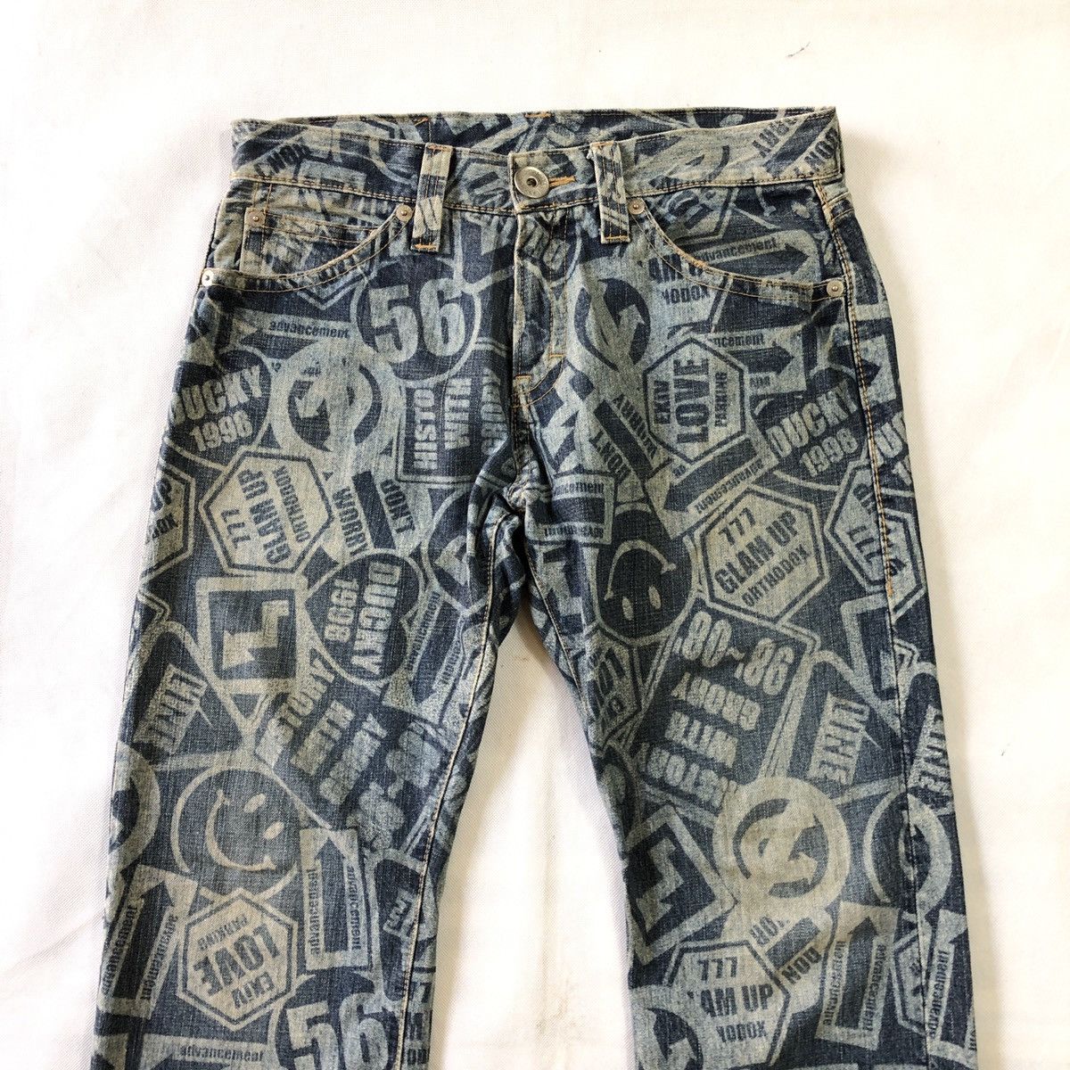 Japanese Brand Hysteric Design Co & Lu Overprint Pant Size US 31 - 3 Thumbnail