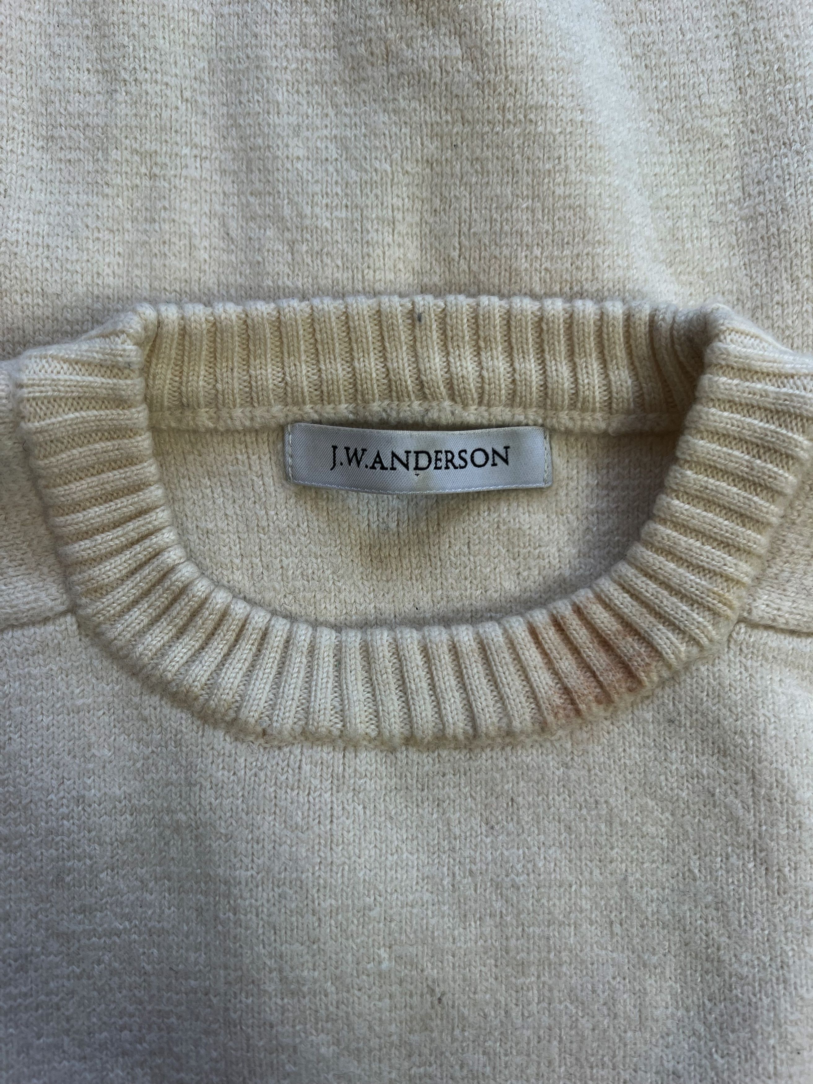 JW Anderson ⚡️QUICK SALE⚡️J.W. Anderson White Knit Sweater Size S / US 4 / IT 40 - 3 Thumbnail