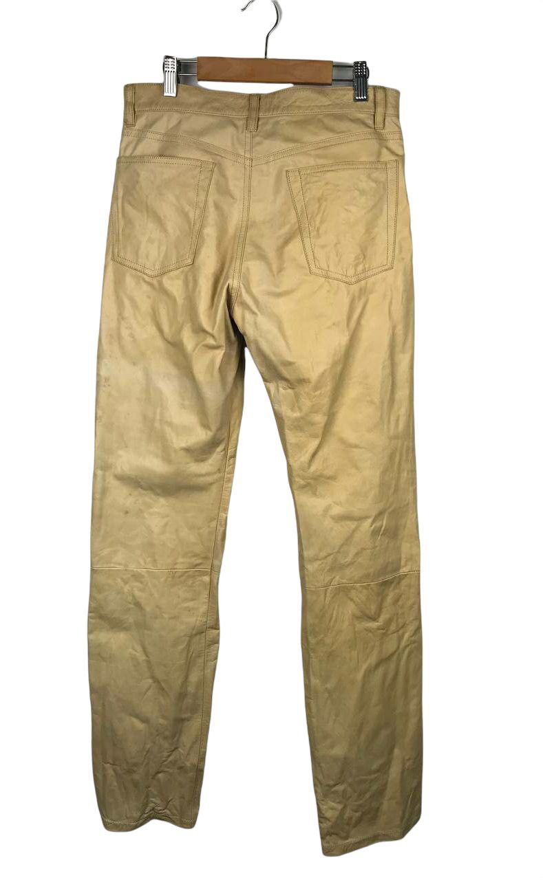 Japanese Brand Vtg Men's Melrose Cowhide Leather Pant Size US 31 - 2 Thumbnail