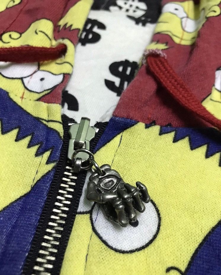 Cartoon Network Bart simpson fullprint reversible hoodie Size US M / EU 48-50 / 2 - 6 Thumbnail
