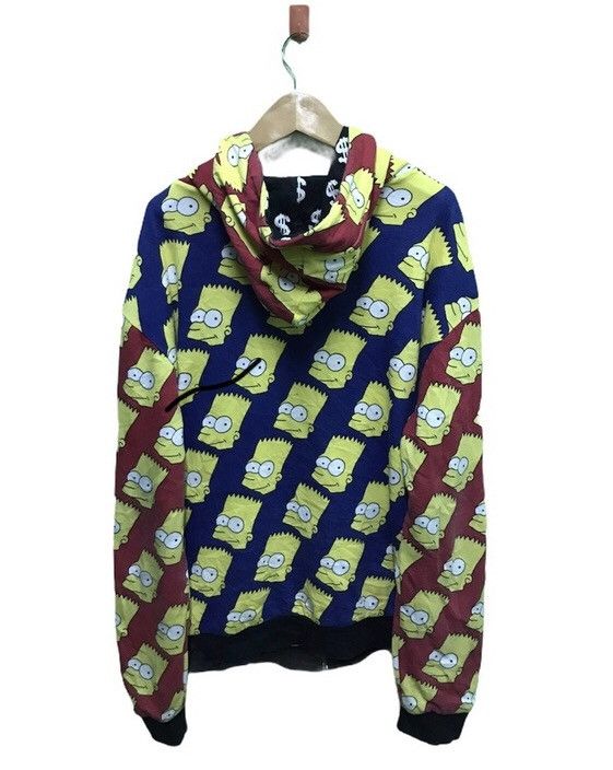 Cartoon Network Bart simpson fullprint reversible hoodie Size US M / EU 48-50 / 2 - 3 Thumbnail